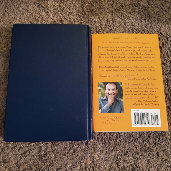 Book Bundle 1952 The Power of Positive Thinking & 1997 The Four Agreements - Picture 2 of 7